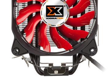 Процессорный кулер Xigmatek Tyr SD1264B оснащается четырьмя тепловыми трубками