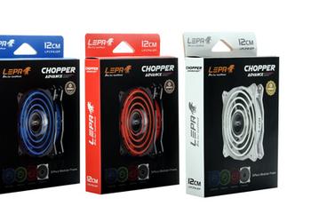 Корпусные вентиляторы Lepa Chopper Advance могут устроить световое шоу