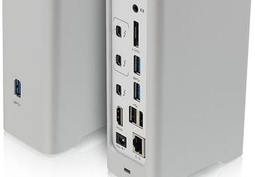 Iogear выпускает первую в отрасли стыковочную станцию с функцией KVM и интерфейсом Thunderbolt 2 