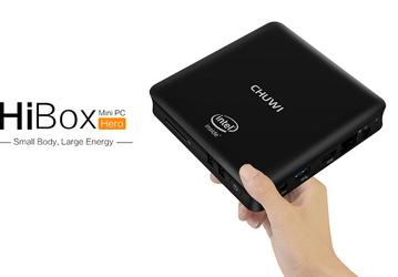Мини-ПК Chuwi HiBox Hero оснащен SoC Intel Atom x5-Z8350 и 4 ГБ ОЗУ