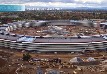 Строительство новой штаб-квартиры Apple близится к завершению