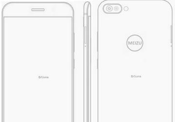 Опубликованы эскизы нового смартфона Meizu с изогнутыми панелями