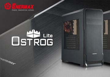 В корпусе Enermax Ostrog Lite блок питания находится в отдельном отсеке