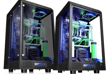 В корпусе Thermaltake The Tower 900 помещаются платы размером до E-ATX