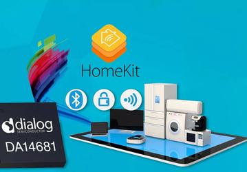 Dialog Semiconductor упрощает разработку решений для умного дома, выпуская набор Apple HomeKit Bluetooth Development Kit для iOS 10 и watchOS 3