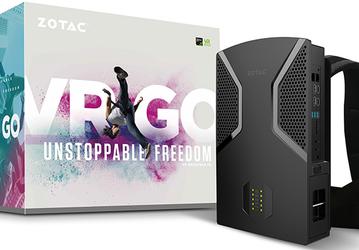 Zotac VR GO Backpack — ранцевый ПК с видеокартой Nvidia GeForce GTX 1070 и двухчасовой автономностью