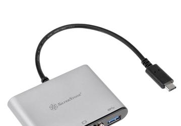 SilverStone EP06 превращает порт USB-C в порт USB-A и видеовыход VGA, сохраняя доступ к USB-C