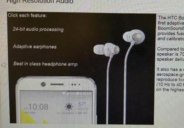 В активе смартфона HTC Bolt будет камера с оптической стабилизацией, хорошие комплектные наушники и ОС Android 7.0