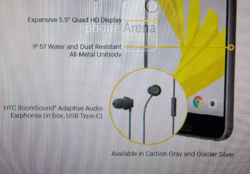 Смартфон HTC Bolt будет выделяться защитой от воды и пыли