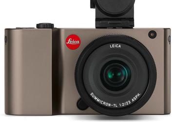 Представлена беззеркальная камера Leica TL