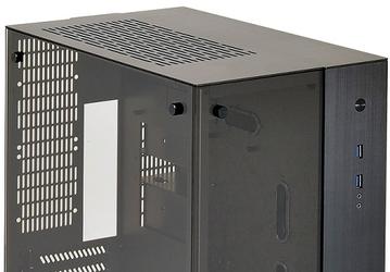 Двухсекционный корпус Lian-Li PC-O10: закаленное стекло и алюминий