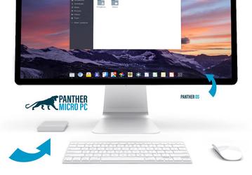 Мини-ПК Panther Alpha на процессоре ARM работает под управлением Panther OS на основе Linux
