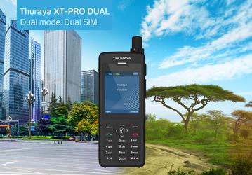 Thuraya XT-Pro Dual — мобильный телефон, содержащий сотовый модуль GSM и спутниковый модуль SAT
