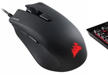 Мышь Corsair Harpoon RGB и клавиатура Corsair K55 RGB адресованы любителям игр