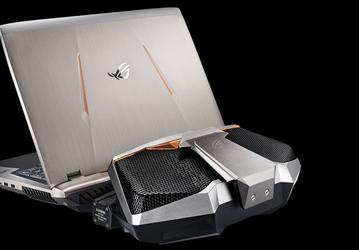 Ноутбук Asus ROG GX800 комплектуется рюкзаком и чемоданом