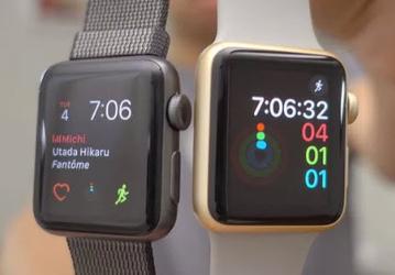 Умные часы Apple Watch Series 1 и Series 2 обладают практически одинаковой производительностью