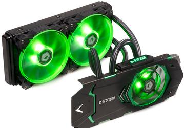 СВО ID-Cooling Icekimo 240 VGA способна отвести от видеокарты до 300 Вт тепловой энергии