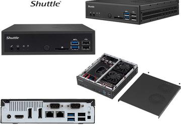 Базовый комплект Shuttle DQ170 предназначен для сборки офисного мини-ПК