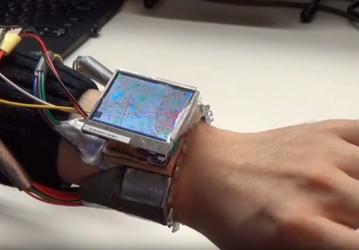 Прототип умных часов WristWhirl распознает жесты