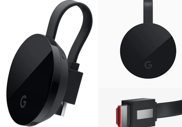 Медиаадаптер Chromecast Ultra поддерживает передачу видео 4K и режим HDR