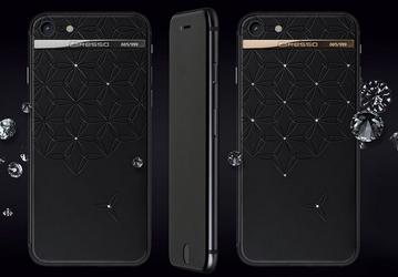 Смартфоны Gresso iPhone 7 из коллекции Diva оценены в 5900 и 7200 долларов в зависимости от количества бриллиантов в оформлении