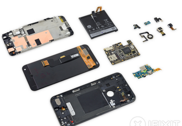 Смартфон Google Pixel XL заработал у iFixit шесть баллов