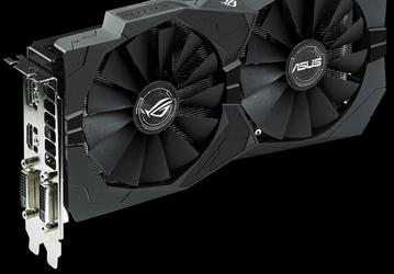 Две новые видеокарты Asus Strix Radeon RX 470 оснащены 8 ГБ памяти