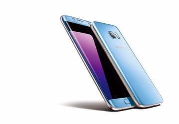 Фотогалерея дня: Samsung Galaxy S7 Edge в цвете Blue Coral