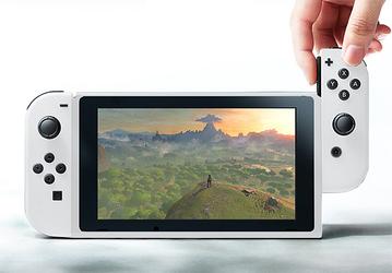Консоль Nintendo Switch оснащена дисплеем диагональю 6,2 дюйма 