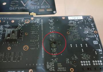 Появились сообщения о возгораниях 3D-карт EVGA ACX GTX 1080 и 1070 