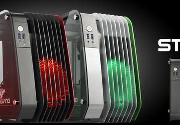 Корпус Enermax Steelwing изготовлен из алюминия и закаленного стекла