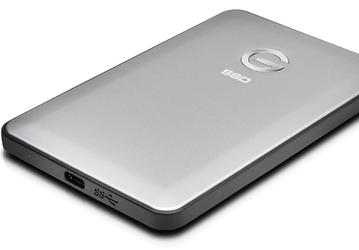 Накопители G-Technology G-Drive slim SSD USB-C предложены в объемах до 1 ТБ