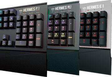 Представлены механические клавиатуры Gamdias Hermes P1, M1 и E1