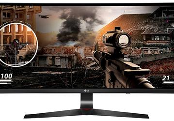 LG 34UC79G-B — большой и изогнутый игровой монитор с поддержкой технологии AMD Freesync
