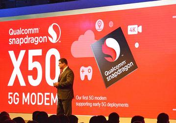 Анонсирован модем 5G Qualcomm Snapdragon X50