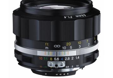 Объектив Voigtlander Nokton 58mm f/1.4 SL II S оснащен креплением Nikon F