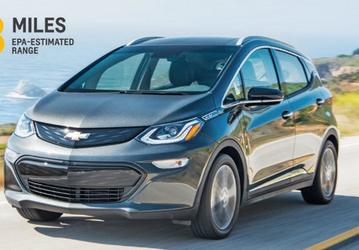 Электромобиль Chevrolet Bolt превосходит Tesla Model 3 по заявленной дальности хода