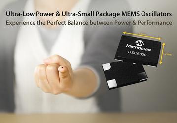 Microchip называет DSC6000 самыми маленькими генераторами MEMS