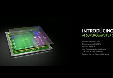 Nvidia представила SoC Xavier с GPU поколения Volta. Но предназначена она для автомобильного рынка и выйдет лишь в 2018 году