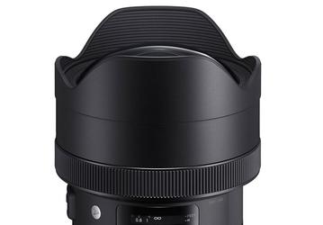 В оптическую схему объектива Sigma 12-24mm F4 DG HSM Art включен самый большой в отрасли литой асферический элемент из стекла