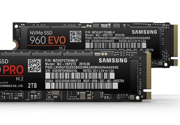 Представлены твердотельные накопители Samsung 960 Pro и 960 Evo