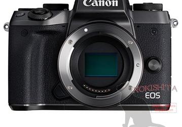Появились изображения и технические данные камеры Canon EOS M5 