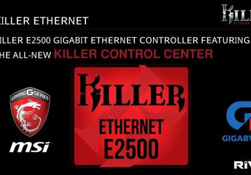 Представлен сетевой контроллер Killer E2500 