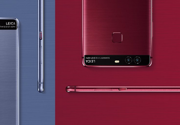 Huawei представила два новых цвета для смартфона P9: красный и синий (Обновлено)