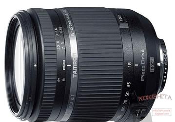 Изображение объектива Tamron 18-270mm F3.5-6.3 DiII VC PZD TS появилось накануне анонса