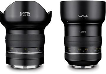 Семейство полнокадровых объективов Samyang Premium MF открыли модели 85mm F1.2 и 14mm F2.4