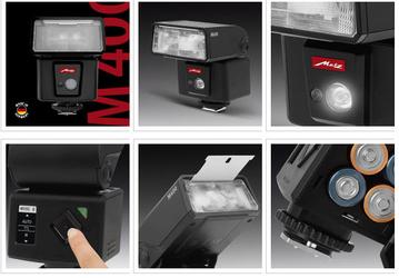 Вспышка Metz mecablitz M400 оснащена дисплеем OLED и светодиодным светильником для видеосъемки
