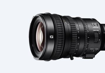 Объектив Sony E PZ 18-110mm F4 G OSS для видеосъемки имеет моторизованный трансфокатор