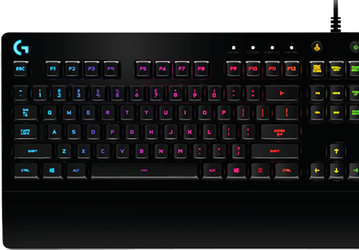 Игровая клавиатура Logitech G213 Prodigy оснащена настраиваемой подсветкой RGB