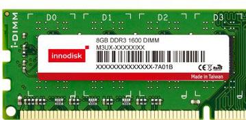 Модули памяти Innodisk DDR3L-1866 предназначены для промышленных систем на платформе Intel Apollo Lake 